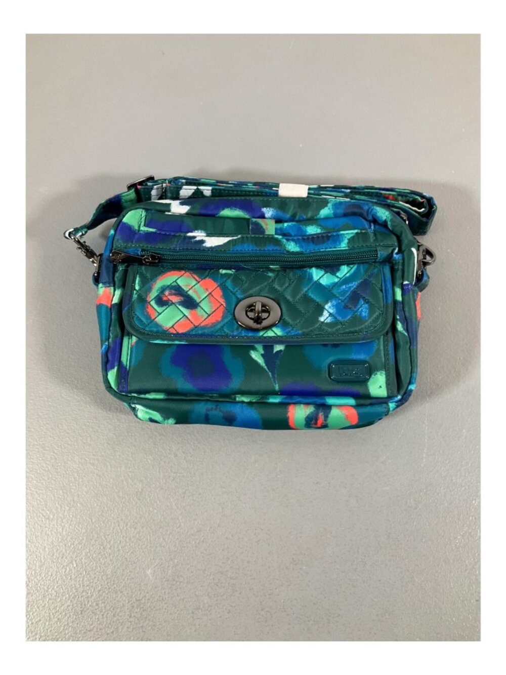 Lug Peekaboo Crossbody Bag - MysticBlmForest, Unisex, Phone Access, Adjustable S